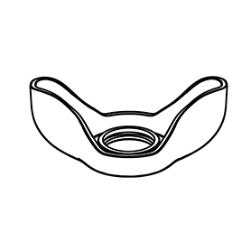 GB62.3冲压式蝶形螺母